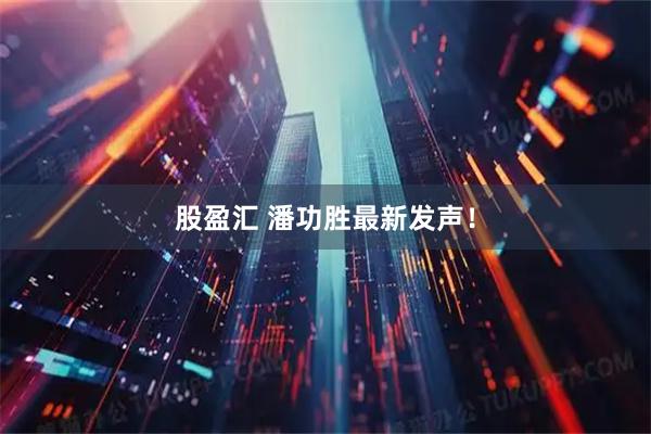 股盈汇 潘功胜最新发声！