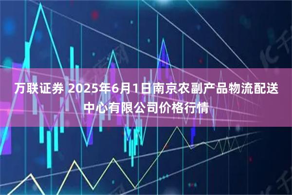 万联证券 2025年6月1日南京农副产品物流配送中心有限公司价格行情